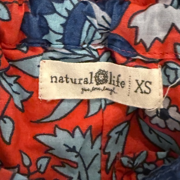 Natural Life Isabella Maxi Dress Tiered Red Blue Floral Women’s
Size XS - Picture 9 of 14